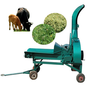 Nueva trituradora de ensilaje, picadora de forraje, procesamiento de alimentos para animales, agricultura, trituración, amasado, paja, Mini cortadores de paja, máquinas - Product Image 1
