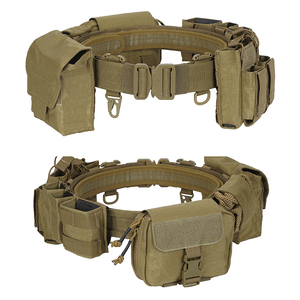 ชุดเข็มขัด SIVI Heavy Duty 7 ชิ้น แบบ MOLLE พร้อมซองใส่แม็กกาซีน 5.56/9 มม. และเข็มขัดยุทธวิธีแบบ Eagle Hook สำหรับเจ้าหน้าที่รักษาความปลอดภัยมืออาชีพ - Product Image 6