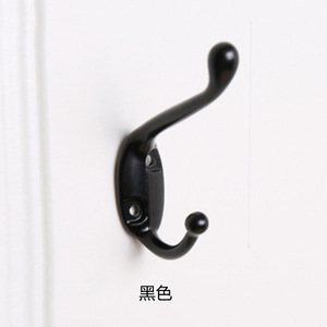 O'Leeford <b>Wall</b> Mount Clothes <b>Hook</b> Rectangle Rust Resistant Gold Black Silver Coat Rack <b>Hook</b> For Entryway Bedroom Bathroom - Product Image 2