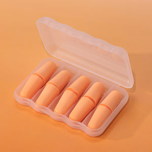 Confortável Sleeping Earplugs Foam Noise Reduction Anti Snore para Travel Office Library Study - Product Image 4