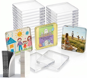 Custom Size Packaging Transparent Durable Eco Friendly Strong Magnet Acrylic DIY for Creative Craft Projects - Product Image 1