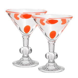 Samlife-MT25188カスタムマティーニグラスカップメキシココンフェッティカルメンデザインマティーニグラス - Product Image 1