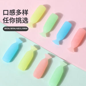 Mordedores Ortodónticos en Forma de Caramelo, Caja de 2 Piezas, Juguetes Invisibles para la Dentición, para Enderezar los Dientes, Aparatos Dentales - Product Image 1