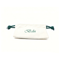 Sac cadeau de mariage en toile douce avec cordon de serrage, pochette personnalisée avec logo imprimé pour les cadeaux de fête nuptiale et de mariage