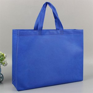 Promotional Non-Woven Silk Screen Printed Portable Tote Bags-Custom Logo Reusable Shopping Bags for Trade Shows Corporate <b>Gifts</b> - Product Image 3