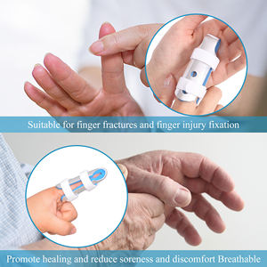 Tutore per dito blu per dito mignolo, anello o indice, raddrizzatore per pollice rotto, supporto per dita per artrite - Product Image 4