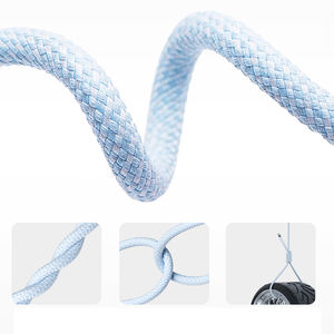 כבל טעינה מהירה 60W PD USB-C ל-USB-C בעל שני חיבורים, 5A, מוגן, לטלפון נייד - Product Image 5