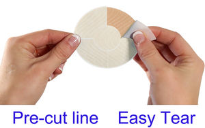 Parches CGM al por mayor de fábrica para Libre <span class=keywords><strong>Dexcom</strong></span> impermeable y a prueba de sudor durante 10-14 días cinta adhesiva precortada impresión personalizada - Product Image 4