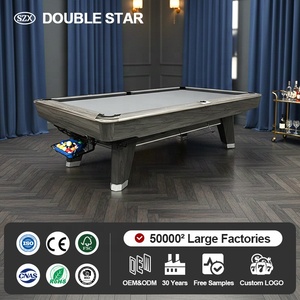 <span class=keywords><strong>Mesa</strong></span> de Billar Profesional Estilo Americano de 9 pies, de Madera Sólida, 2 en 1, Multifuncional - Product Image 1