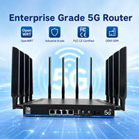 Router WiFi 7 5G de Doble SIM Z8806BE-DS-T, OpenWRT, 2.5G WAN LAN, Grado Empresarial, Fabricante ODM OEM