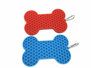 Tapis en silicone pour aliments lents avec ventouses anti-étouffement pour animaux de compagnie, tapis à lécher pour chiens, bol pour animaux de compagnie, vente en gros sur mesure - Product Image 5