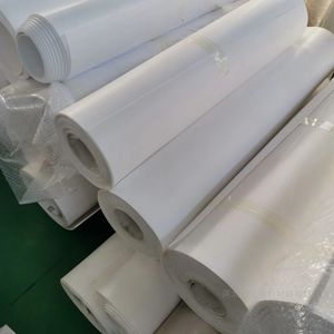 Panneau en plastique de polytétrafluoroéthylène de couleur naturelle de <span class=keywords><strong>feuille</strong></span> blanche résiliente à hautes températures pour des joints - Product Image 3