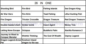 Phiên Bản Mới Nhất 26 Trong <span class=keywords><strong>1</strong></span> Trò Chơi Câu Cá PCB Cho 2/4/6/8/10 Người Chơi Trò Chơi Giải Trí Bàn Cá - Product Image 6