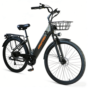 <span class=keywords><strong>Vélo</strong></span> Électrique de Ville pour Femme, 700C 28 Pouces, Vente Directe Usine, Grande Capacité, Batterie au Lithium 36V, Moteur Moyeu Arrière - Product Image 1