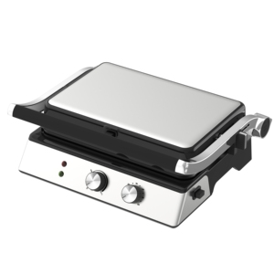 Grill et plancha électriques BURGERONE 34, 34x23, avec plaques amovibles pour hamburgers et plus encore ! - Product Image 1