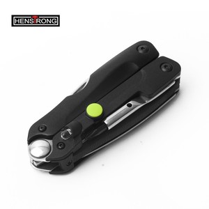 Thép không gỉ Led đèn pin mẫu miễn phí đa chức năng công cụ trượt cắt Kìm cho kẹp OEM tùy biến hỗ trợ - Product Image 4