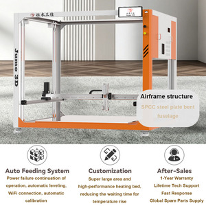 Imprimantes 3D automatiques grand format à haute capacité Jumo 3D Particle, extrusion à vis unique, accélère le prototypage de pièces moulées - Product Image 3