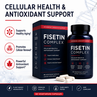 Capsules de Fisetin 500mg en gros – Formule 3-en-1 Longévité (Quercétine & Resvératrol) – Supplément Végétalien Non-OGM – Prix Usine