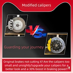 Kit d'étriers de frein à <span class=keywords><strong>4</strong></span>/6 pistons, rotor 2 pièces pour Volkswagen <span class=keywords><strong>Golf</strong></span> 8/GTI <span class=keywords><strong>R32</strong></span>/R R36 R400 <span class=keywords><strong>Golf</strong></span> R, ensemble d'étriers de frein - Product Image 3