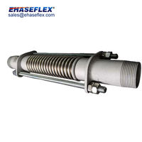 Tuyaux flexibles métalliques, tuyau flexible en acier inoxydable, tuyau ondulé DN15-DN80, joint d'expansion à soufflet standard EJMA pour la plomberie industrielle