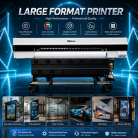 Plotter de Impresión de 1.8m con 4 Cabezales Automáticos F1080, Impresora Digital de Formato Ancho con Tinta Eco-Solvente, 3200dpi de Alta Velocidad