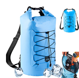 15 lít ngoài trời không thấm nước bền cán nhiệt cách điện Băng Ba Lô Túi lạnh cho đi bộ đường dài câu cá - Product Image 1