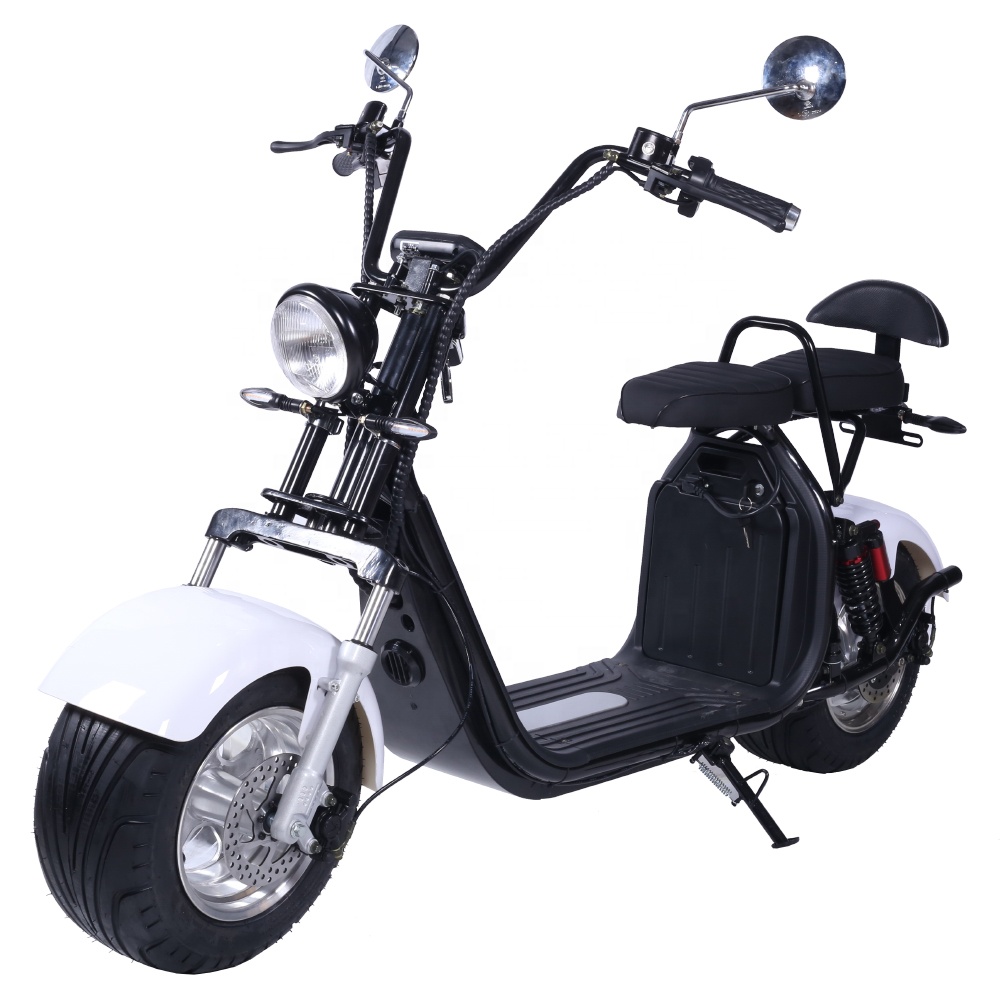 Популярный городской электрический скутер citycoco scrooser style 60 в 2021 Вт eec 3000 с батареей