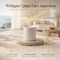 Diffuseur d'arômes sans flamme pour bougies, machine à parfum aux huiles essentielles avec ventilateur turbo, rechargeable, emballage personnalisé en usine, vente en gros