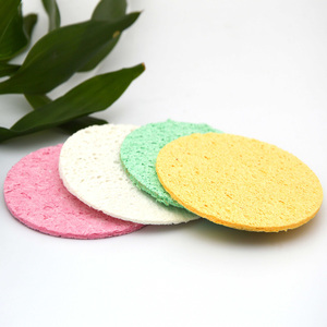 Nhà máy trực tiếp nén tự nhiên Facial Sponge trang điểm mỹ phẩm tái sử dụng phân hủy cellulose tẩy tế bào chết làm sạch miếng bọt biển - Product Image 3