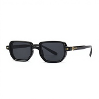 Lunettes de soleil unisexes tendance 2026 style rétro artistique plein cadre, modernes et charmantes, style Instagram, protection UV400 et anti-lumière bleue