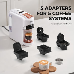 CAFELFFE Macchina da Caffè Elettrica 220V 19 Bar Semi-Automatica 5-in-1 Multifunzione per Monodose, Mocha, Latte, Capsule, Camper e Hotel - Product Image 3