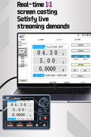 Fuente de Alimentación Weixiuzhe Ptv1 con Seguimiento y Reproducción Local de Datos de Curva, Análisis de Datos de Corriente con IA para Herramienta de Reparación de Teléfonos