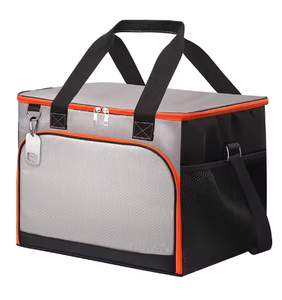Sac de pique-nique extérieur personnalisé avec logo, grand format, en tissu Oxford imperméable, sac isotherme épais pliable pour voiture - Product Image 1