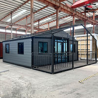 Maison préfabriquée écologique à bas prix pour l'Afrique, 1, 2 ou 3 chambres, structure en acier, salle de bain, toilettes, entrepôt, construction rapide