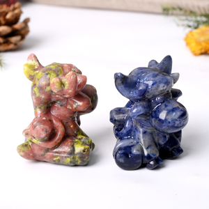 Vente flash de Noël : adorable cerf en cristal pour la décoration - Product Image 3