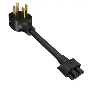 NEMA 14-50 Gen 2 elektrikli araç şarjı uzatma kablosu konektörü adaptörü nema adaptörü (14-50P 4-Prong Tesla Pigtail-32Amp) Tesla için
