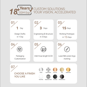 Robinet <span class=keywords><strong>de</strong></span> baignoire Health UPC 8 pouces, robinet <span class=keywords><strong>de</strong></span> mélange d'eau <span class=keywords><strong>de</strong></span> haute qualité, robinets classiques à <span class=keywords><strong>col</strong></span> <span class=keywords><strong>de</strong></span> <span class=keywords><strong>cygne</strong></span>, robinets en acier chromé, 2 poignées, robinet à 3 trous pour salle <span class=keywords><strong>de</strong></span> bain - Product Image 3