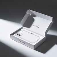 Venta al por mayor personalizado 3C caja de teléfono Paquete de cartón caja de papel para caja de teléfono punto UV producto embalaje Mailer caja de envío