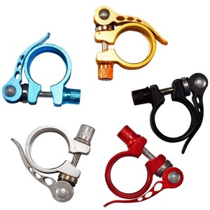 Collier de <span class=keywords><strong>selle</strong></span> de <span class=keywords><strong>vélo</strong></span> de montagne 25.4/31.8/34.9mm en alliage d'aluminium à libération rapide, accessoires de fixation de <span class=keywords><strong>tige</strong></span> de <span class=keywords><strong>selle</strong></span> - Product Image 6