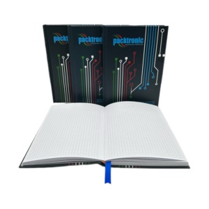 High Quality Custom Hardcover Exercise Books Grid Line Offset Paper With Ribbon Bookmark Company Notebook <strong>Printing</strong> - Product Image 1
