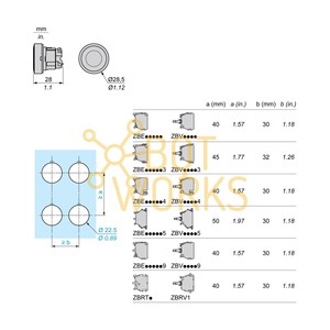 Schneider Electric ZB4BA145 - Nuovo - Product Image 1