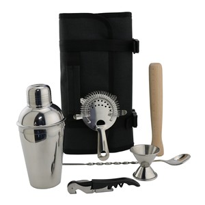 Bolsa de Lona Marrón <span class=keywords><strong>para</strong></span> Kit de Barman, Kit Profesional de Bar, Caja de Herramientas de Viaje <span class=keywords><strong>para</strong></span> Barman, <span class=keywords><strong>Accesorios</strong></span> de Bar <span class=keywords><strong>para</strong></span> Promoción de Fiestas - Product Image 6