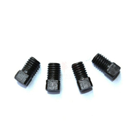 Vis à tête carrée à pointe de chien en acier au carbone galvanisé ZP GAL ASTM A325 A307 GR2 GR5 Classe 4.8 8.8 10.9 12.9 ZP GAL DIN479