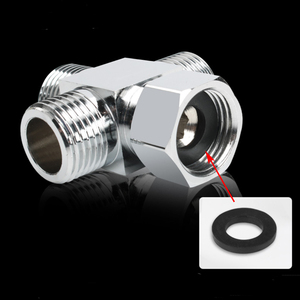 Y4 G1/2 "connexion filetée, filetage ID/OD 19.8mm capuchon mobile <span class=keywords><strong>Flexible</strong></span> pivotant en forme de Y connecteur de tuyau coupleur <span class=keywords><strong>adaptateur</strong></span> - Product Image 4