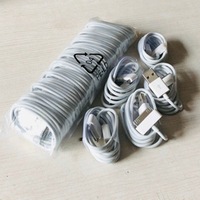 Câble de charge USB-A vers 30 broches de bonne qualité pour iPhone 4S, blindage en feuille d'aluminium, charge rapide, transfert de données