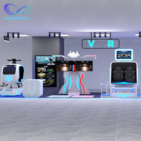 Système d'arcade VR pour FEC, cinéma 9D, salle d'évasion et station de jeu multijoueur, plateforme 3DOF avec plus de 100 jeux