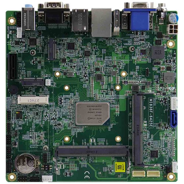 IBase MI836 Mini-ITX Embedded Motherboard Onboard Intel Atom X6000 Series 2xDDR4 32GB Dual Intel 2.5G LAN 3xUSB 3.1 4xUSB 2.0