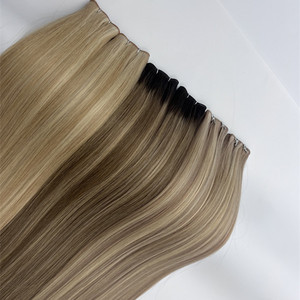 Cabello Eslavo Triple 10A 12A Ombre con Cutícula Alineada de Fábrica, Extra <span class=keywords><strong>Ondulado</strong></span>, para Vendedores - Product Image 3