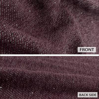 Tissu de performance pour robe de danse en sergé brillant léger en fibre de polyester viscose de haute qualité avec paillettes