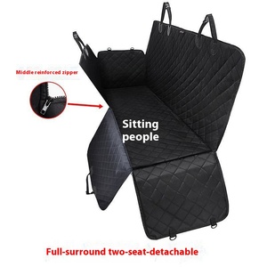Cojín Impermeable y Ecológico para Asiento de <span class=keywords><strong>Coche</strong></span>, Alfombrilla Antisuciedad para Perros, Plegable, de Material Oxford, para el Asiento Trasero - Product Image 3